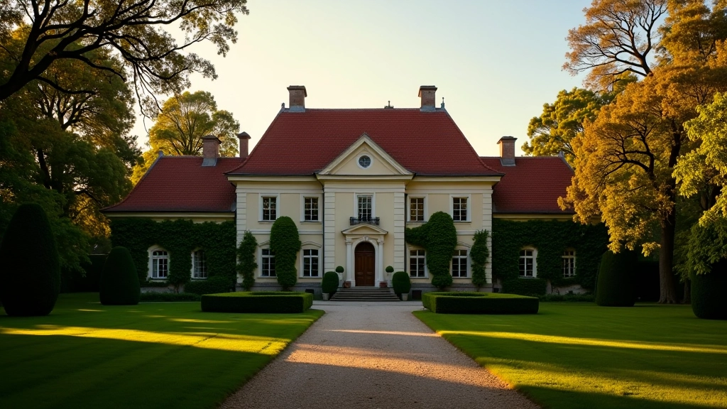 Biržų Astravas dvaro panoraminis vaizdas